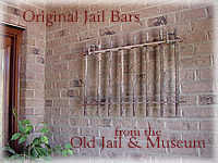 Law Office Entrance - Old Jail Bars