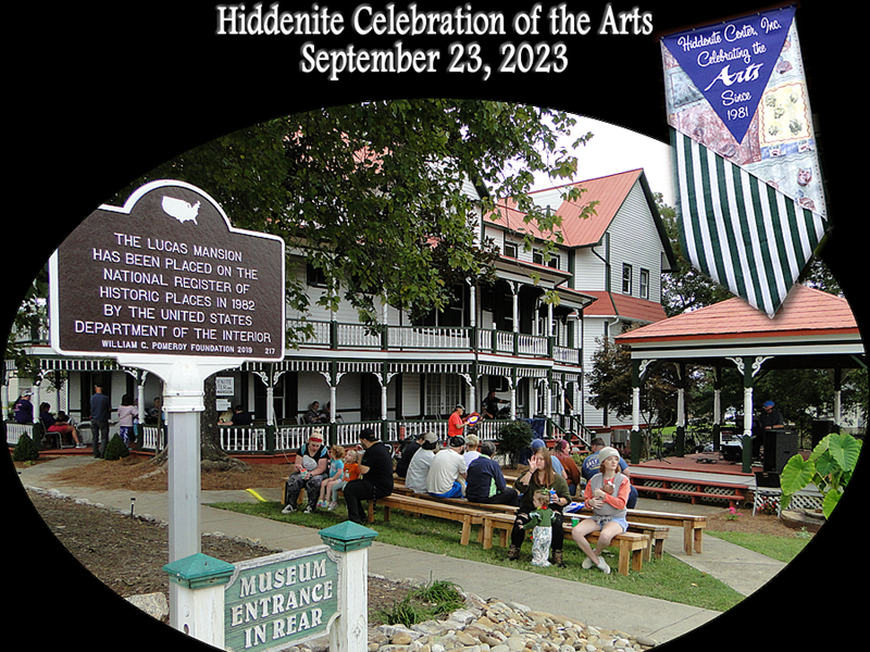 Welcome to the 42nd Annual Hiddenite Celebration of the Arts