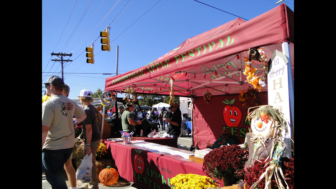 Apple Festival Information Booth