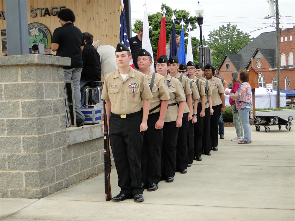 Presentation of Colors by the ACHS NJROTC - be sure to VIEW VIDEO!
